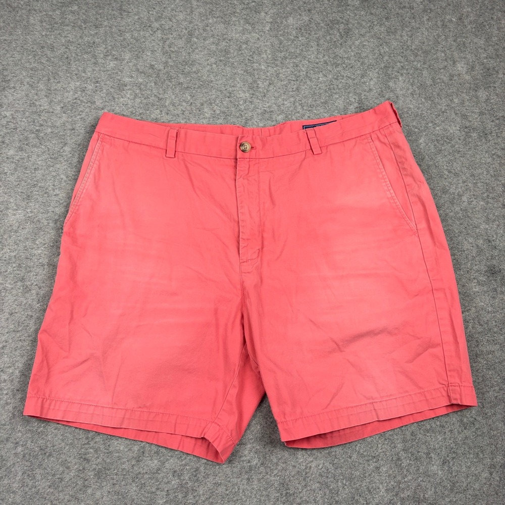 Vineyard Vines Chino Shorts Mens Size 40 Salmon Pink Coral Cotton Casual Preppy